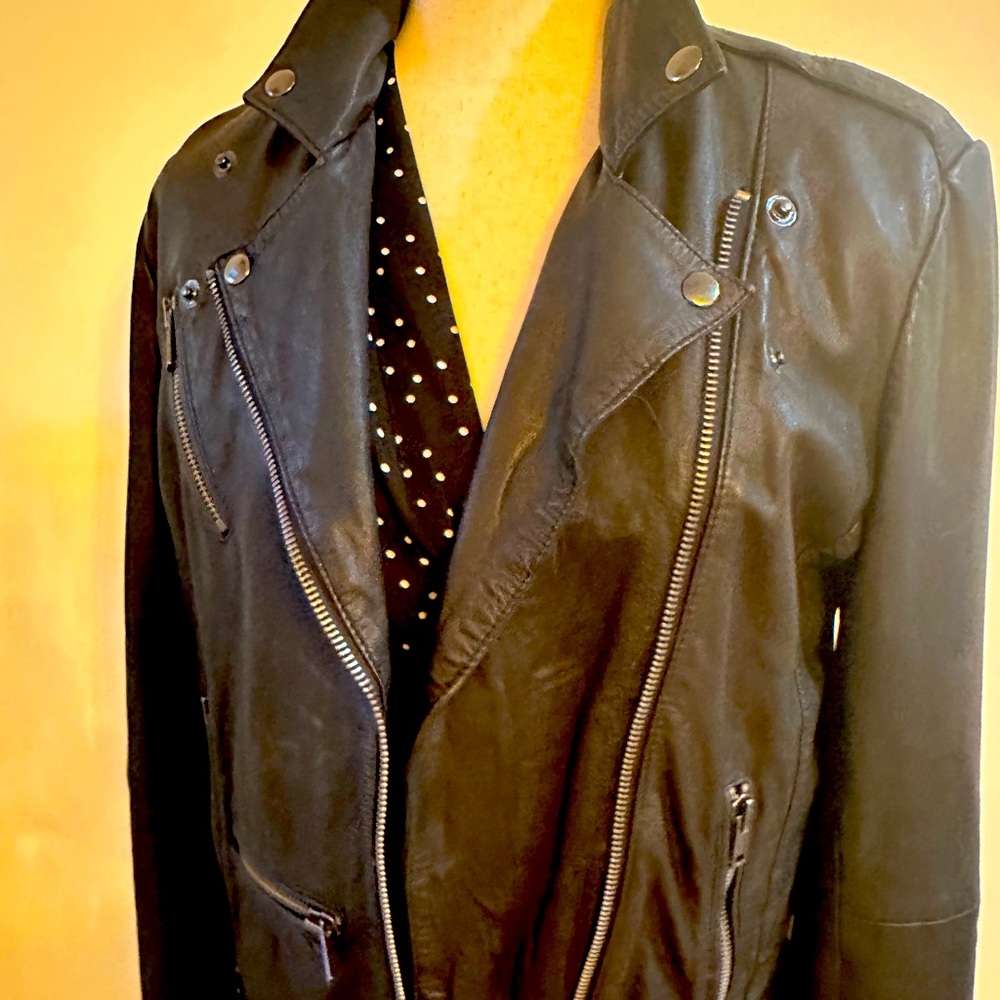 Topshop motorcycle jacket.
